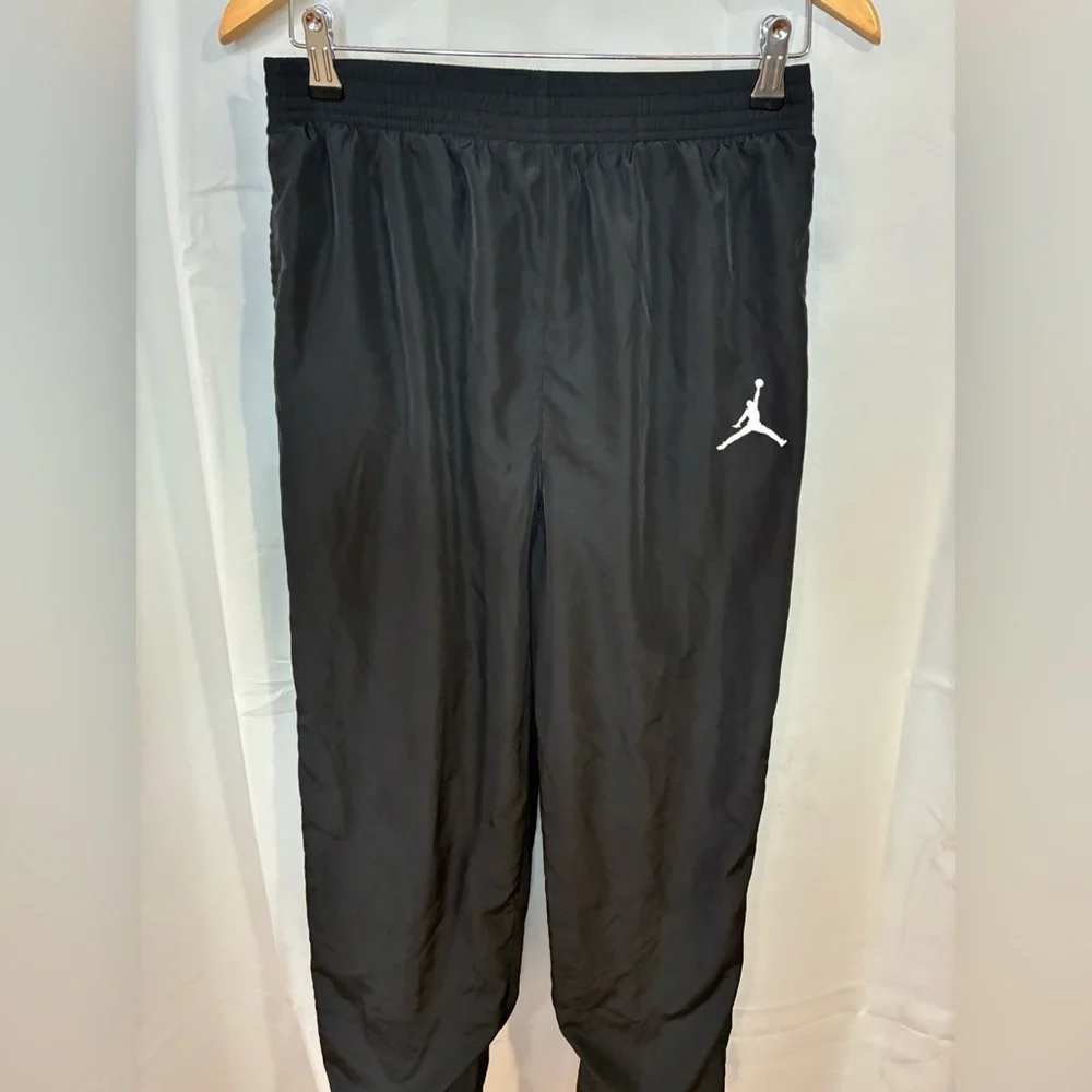 Nike Air‎ Jordan Kids 13-15 XL Black Mesh Sweatpants